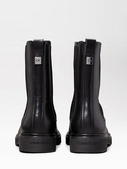 CALVIN KLEIN Naiste nahast kingad, FLAT CHELSEA BOOT LTH