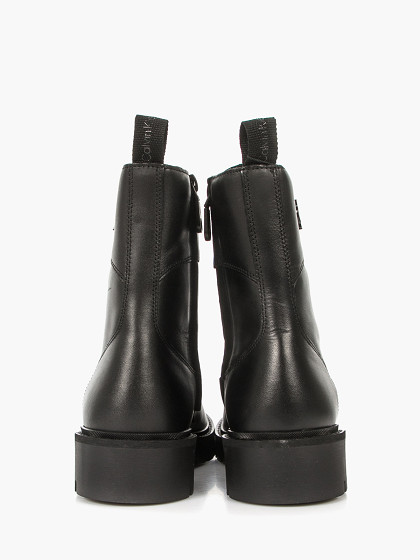 CALVIN KLEIN Naiste nahast kingad, COMBAT BOOT MID ZIP LTH IN CALF