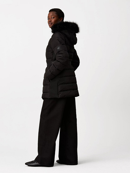 CALVIN KLEIN Naiste talvejope, MW PADDEDSCUBA BELTED COAT