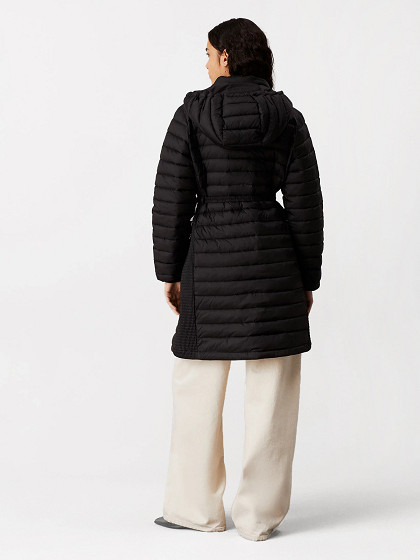 CALVIN KLEIN Naiste talvejope, LW PADDED SMOCKING KNEE COAT