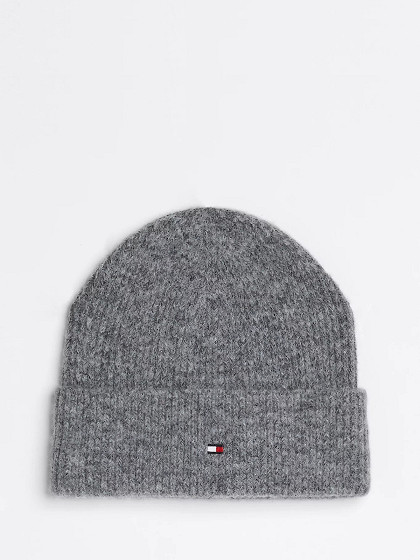 TOMMY HILFIGER Naiste müts villaga, ESSENTIAL FLAG FUZZY BEANIE