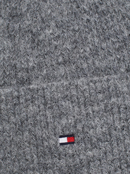 TOMMY HILFIGER Naiste müts villaga, ESSENTIAL FLAG FUZZY BEANIE