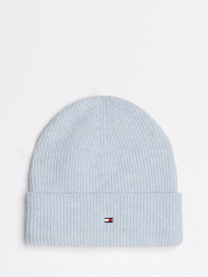 TOMMY HILFIGER Naiste müts villaga, ESSENTIAL FLAG FUZZY BEANIE