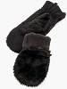 TOMMY HILFIGER Naiste kindad, LINEAR LOGO FUR GLOVES